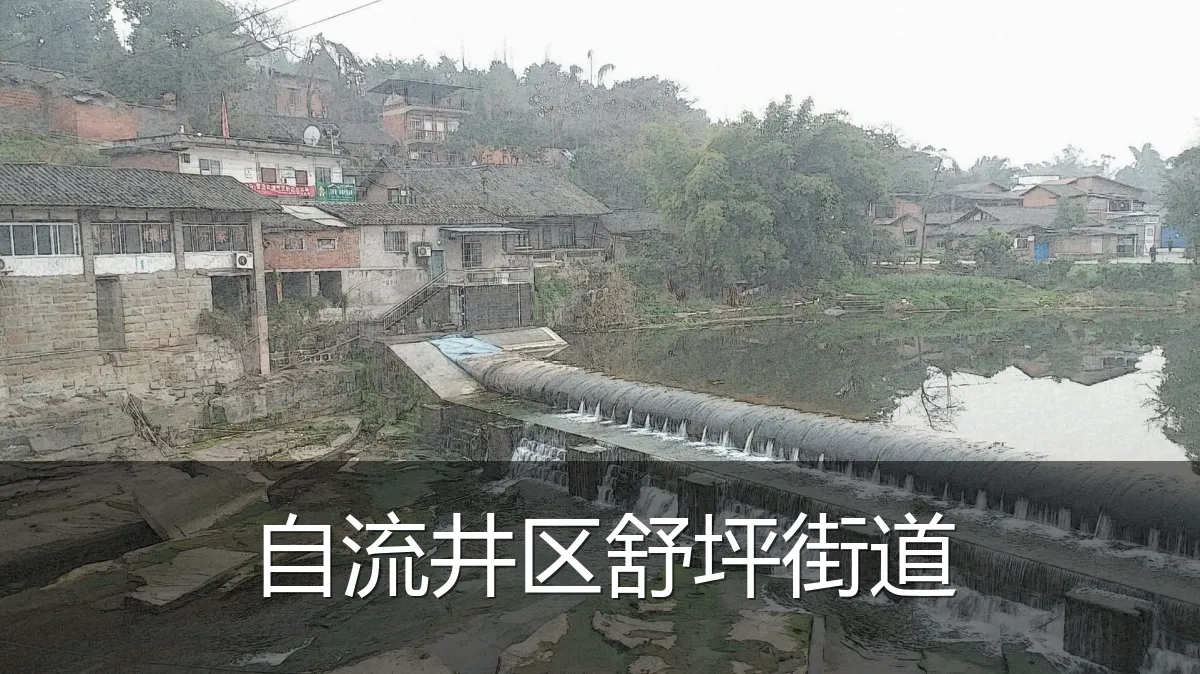 自流井区舒坪街道